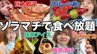 10年ぶりにスカイツリーへ行って食べたいもの全部食べてきたらなんかエモい気持ちになってきた [upl. by Sashenka]