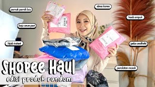 RANDOM HAUL  BELANJA SHOPEE LAGI NEMU YG LUCU amp MURAH [upl. by Idalia]