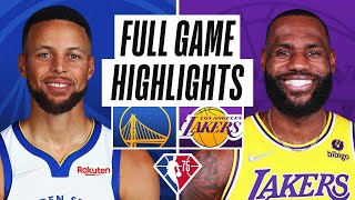 WARRIORS at LAKERS  FULL GAME HIGHLIGHTS  October 19 2021 [upl. by Welker]