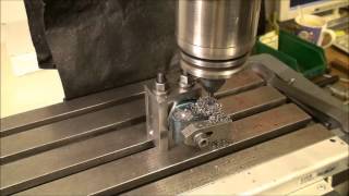 Machining the wormbracket for the GT versatile dividing head [upl. by Tuchman946]