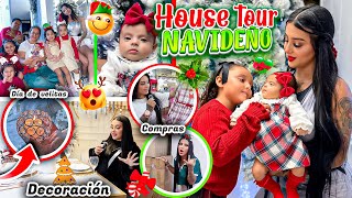 🏡🎅🏻ASÍ QUEDO NUESTRA CASA DE NAVIDAD🎄 house tour  noche de velitas  Sofi Muñoz 💗 [upl. by Ahsirtak]