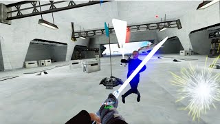 Starwars Battlefront in Vr is FUN [upl. by Secunda552]