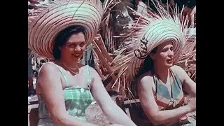 1953 FIESTA ISLAND  Puerto Rico travelogue [upl. by Rabah]