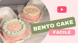 Comment faire un BENTO CAKE FACILEMENT [upl. by Nareik]