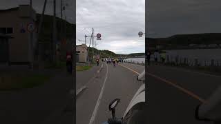 rescue bicycles Wakkanai marathon 2024 hokkaido japan [upl. by Johnston]