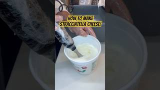 How To Make Stracciatella Cheese 🧀 [upl. by Aihsaei]