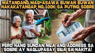 Matandang Mag Asawa Buwan Buwan Nakakatanggap ng 100K Hanggang sa [upl. by Yrahcaz]