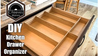 DIY Kitchen Drawer Organizer Two Methods [upl. by Fenwick]