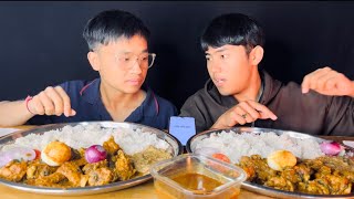 CHICKEN WINGS CHALLENGE  MANIPURI MUKBANG [upl. by Welch]