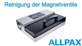 Reinigung der Magnetventile eines PVakuumierers l ALLPAX [upl. by Hgielak]