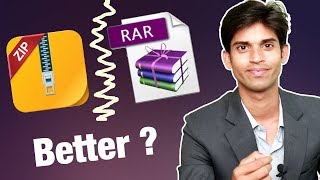 ZIP or RAR Which Is Better And Why WinZip VS WinRAR [upl. by Anirahtak]