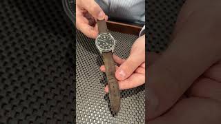 IWC Pilot Mark XVIII Heritage Titanium Mens Watch IW327006 Review  SwissWatchExpo [upl. by Sueddaht]