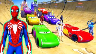 GTA V Epic New Stunt Race For Car Racing Challenge by Trevor and Shark 82 [upl. by Ellis]