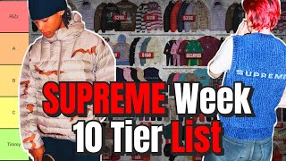 SUPREME Week 10 Tier List [upl. by Ellora]