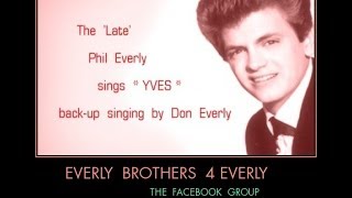 The Late Phil Everly Yves  Don Everly sings backup [upl. by Mya456]