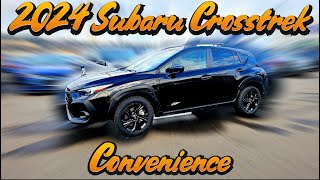 2024 Subaru Crosstrek Convenience Crystal Black Silica 24CT9952 [upl. by Emsmus]