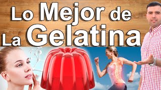 Beneficios de la Gelatina Sin Sabor  Para Qué Sirve la Gelatina  Propiedades Y Como La Debes Comer [upl. by Aveline]