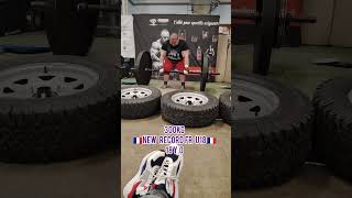 Axel 18 inch deadlift shortvideo motivation kg shortvideo viralvideo video strongman [upl. by Merilee]