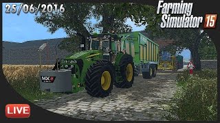 LIVE 250616 Farming Simulator 15  La ferme limousine [upl. by Janie]