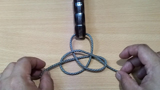 How to Tie A Paracord Snake Knot Lanyard With Bead [upl. by Barabas300]