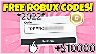 ROBUX PROMOCODES THAT ACTUALLY WORK 2022 [upl. by Meyers]