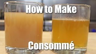 How To Make Consomme [upl. by Solracesoj]