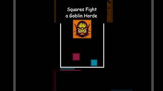 The squares go on a quest with an epic ending square games coding battle anime challenge [upl. by Marabel]