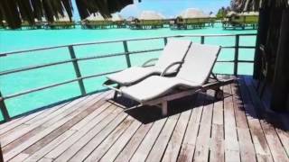 Bungalow at Le Tahaa Island Resort  French Polynesia [upl. by Gorden964]