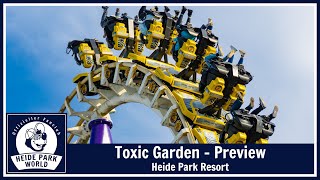 quotToxic Gardenquot Preview im Heide Park Resort 2023 [upl. by Attelrahs]