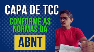 CAPA de TCC  ABNT [upl. by Pyotr]