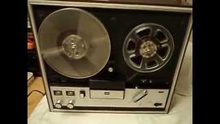 Testing Toshiba PT 850S Reel To Reel Player [upl. by Yankee]