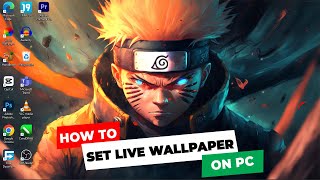 How To Set Live Wallpaper on PC StepbyStep Guide [upl. by Ursuline373]