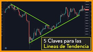 5 Claves de las Líneas de Tendencia que debes conocer [upl. by Ahsit]