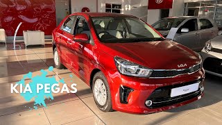 2022 KIA Pegas 14L LX amp EX review  Rivals Features and Cost of ownership [upl. by Garate]