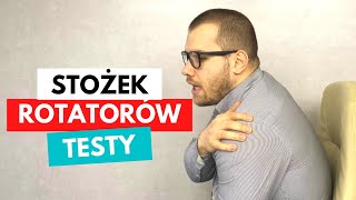 Uszkodzenie STOŻKA ROTATORÓW  TOP 3 testy do wykonania w domu [upl. by Auehsoj]