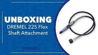 UNBOXING Dremel 225 Flex Shaft Attachment [upl. by Retsae429]