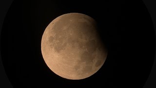 Live éclipse partielle de la Lune  18 septembre 2024 [upl. by Couq]