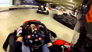 GoPro Go Karting at Unser Racing Denver Colorado [upl. by Elocaj]