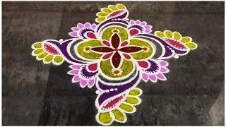 Karthigai Deepam Special Rangoli Design 2024 Rangoli  New  Easy  Sashti Pooja  Kolam  Festival [upl. by Milone]