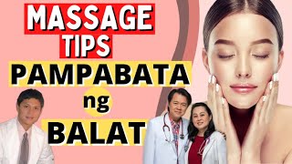 Para Gumanda ang Balat Massage Technique  By Dr Jun Reyes PT DPT Doc Willie Ong at Doc Liza Ong [upl. by Yerggoeg411]