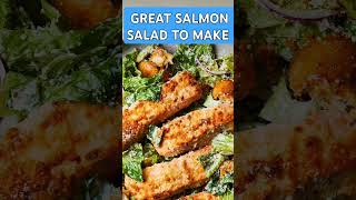 HEALTHY SALMON SALAD 2024 salad healthylifestyle salmon viralshorts diet food foodie foo [upl. by Ateuqal]