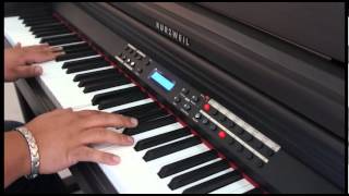 Kurzweil MP10 demo of dual voicing mode [upl. by Anile577]