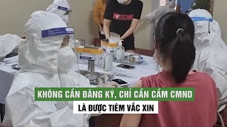 Người Đông Hà chỉ cần cầm CMND đến là được tiêm vắc xin Covid19 [upl. by Ora]