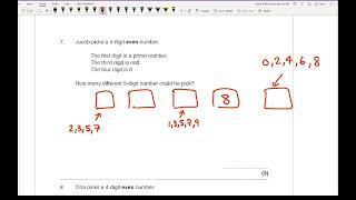 KS3GCSE Maths  Product Rule for Counting Finding the Number of Combinations [upl. by Aihcropal]