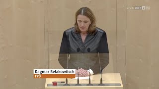 Dagmar Belakowitsch  Arbeitslosigkeit und Insolvenzwelle  2422021 [upl. by Marozik939]