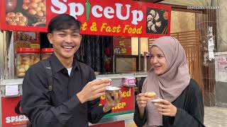 ADU KUAT MAKAN PANI PURI HIGIENIS BARENG MAHASIWI CANTIKJD SALTING SAMPE MALU”😂 [upl. by Etnovad]