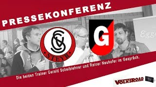 Pressekonferenz SK Vorwärts Steyr vs Union Gurten [upl. by Atworth]