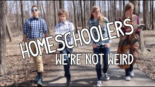 Homeschoolers Were not Weird  Homeschooling explained [upl. by Feola]