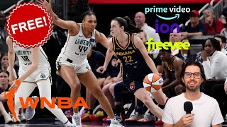 How to Watch 2024 WNBA Games For Free  WNBA Streaming Guide 2024 [upl. by Bratton316]