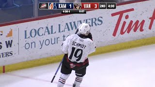 The Fastest prospect of the 2025 NHL Draft Cameron Schmidt rookie SZN Highlight reel tape in the WHL [upl. by Assil]